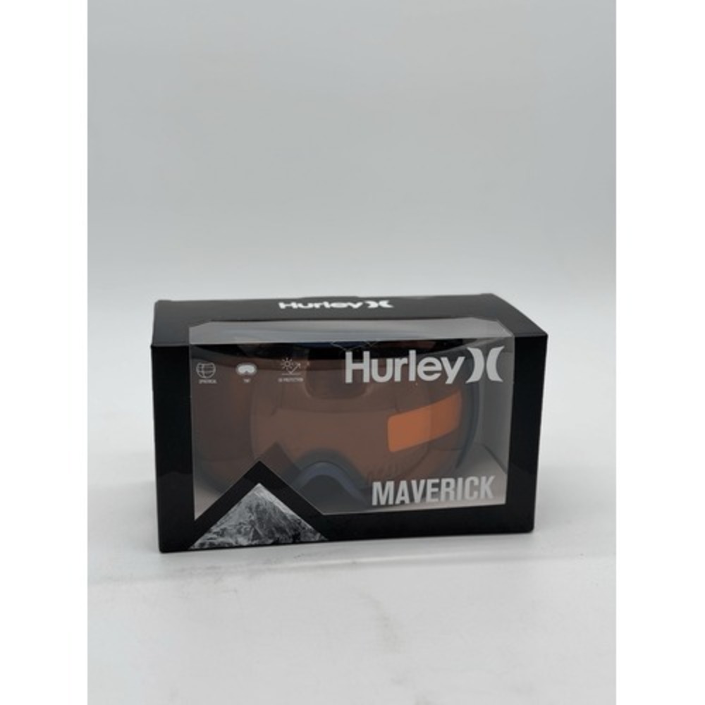 Hurley Maverick Spherical Snow Google Persimmon New In Box